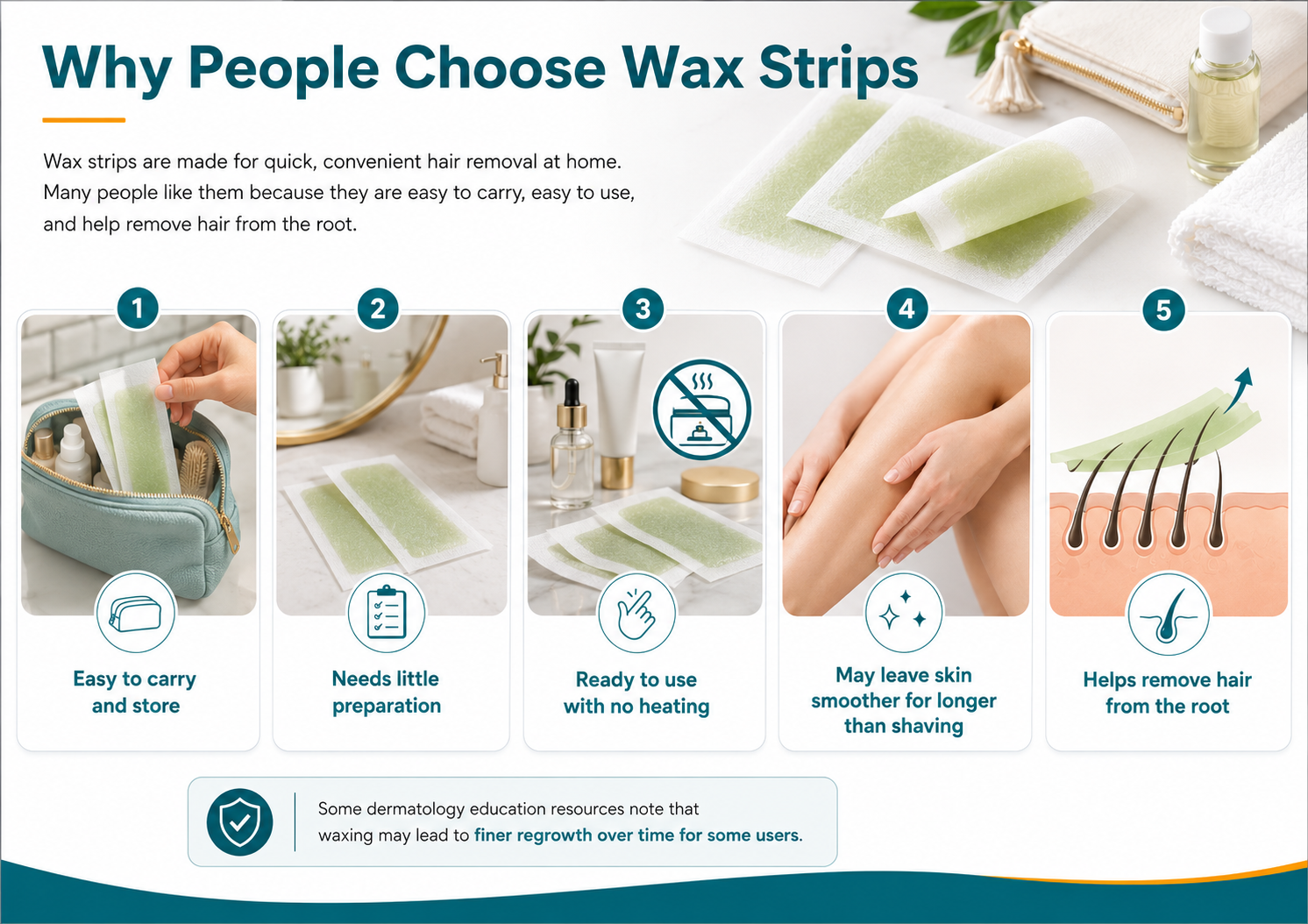 Why people choose wax strips